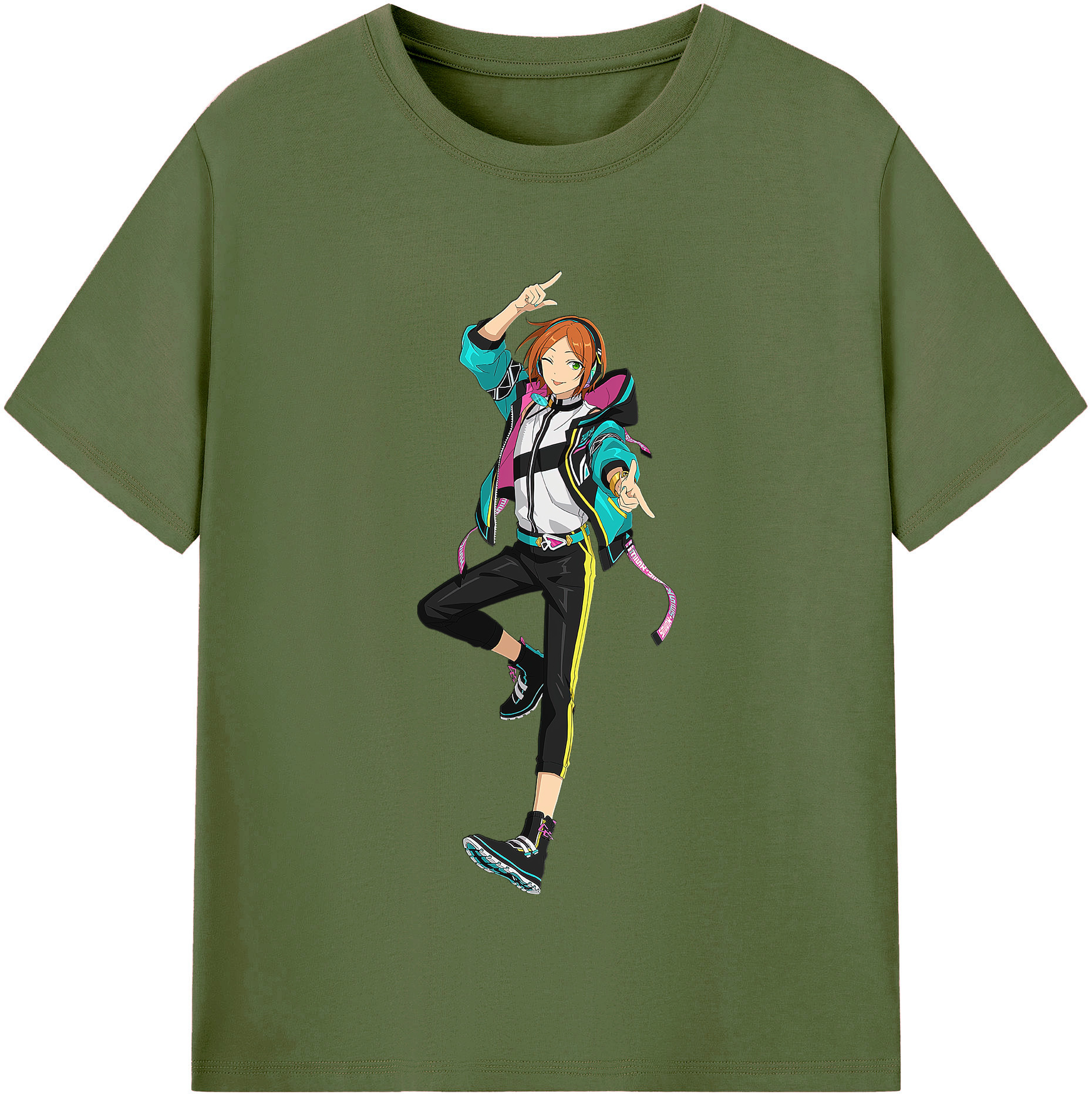 （画像用） あんさんぶるスターズ! Ensemble Stars 綿100％半袖Tシャツ（フロントプリント）